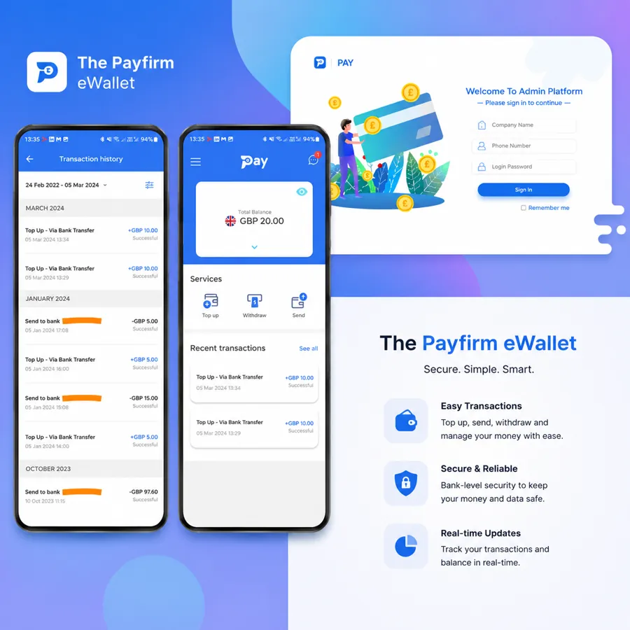 E-Wallet & E-Remittance Platform